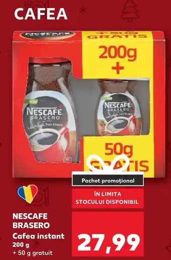 Kaufland NESCAFE BRASERO Cafea instant Ofertă