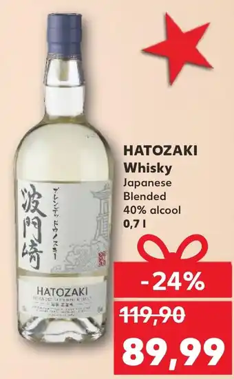 Kaufland HATOZAKI Whisky Japanese Blended Ofertă