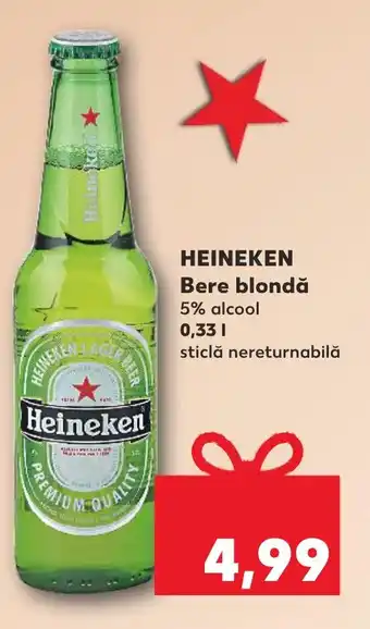 Kaufland HEINEKEN Bere blondă Ofertă