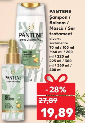 Kaufland PANTENE Şampon / Balsam / Mască / Ser tratament Ofertă