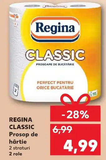 Kaufland REGINA CLASSIC Prosop de hârtie Ofertă