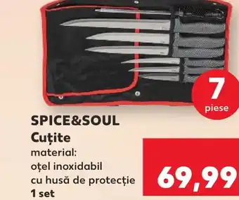 Kaufland SPICE&SOUL Cuţite material: oțel inoxidabil Ofertă