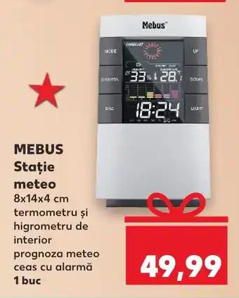 Kaufland MEBUS Staţie meteo Ofertă