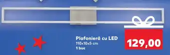 Kaufland Plafonieră cu LED 110x10x5 cm 1 buc Ofertă