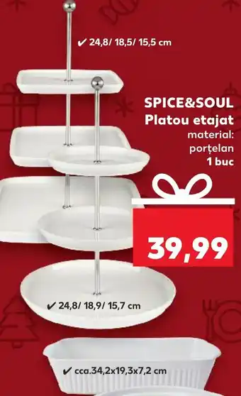 Kaufland SPICE&SOUL Platou etajat Ofertă