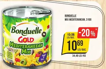 Mega Image BONDUELLE MIX MEDITERANEAN, 310G Ofertă