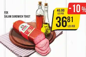 Mega Image FOX SALAM SANDWICH TOAST Ofertă