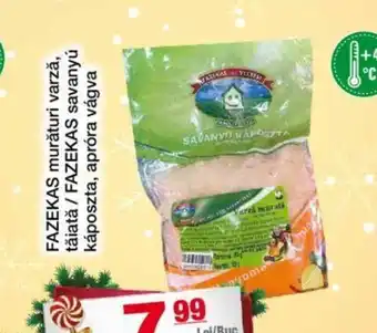 CBA FAZEKAS murături varză, tăiată / FAZEKAS savanyú Ofertă