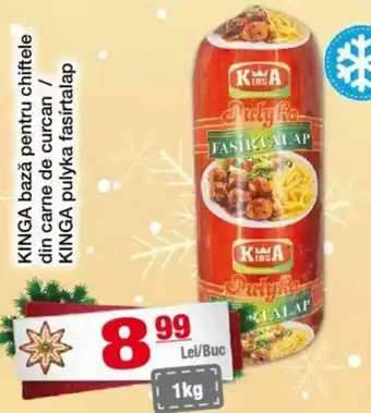 CBA KINGA bază pentru chiftele din carne de curcan / KINGA pulyka fasírtalap Ofertă