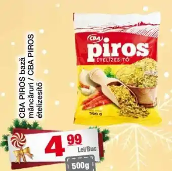 CBA CBA PIROS bază mâncăruri / CBA PIROS ételizesítő Ofertă
