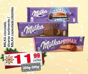 CBA MILKA ciocolată, MILKA csokoládé,többféle diverse sortimente / Ofertă