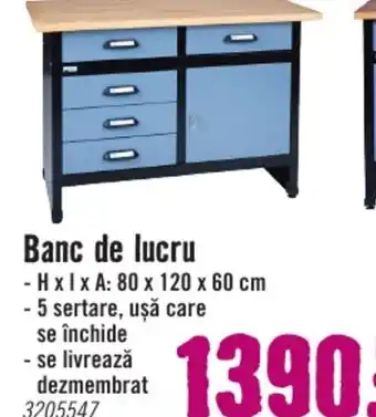 Hornbach Banc de lucru Ofertă