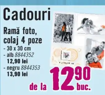 Ramă foto, colaj 4 poze