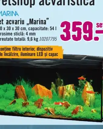 Hornbach Set acvariu ,,Marina" Ofertă