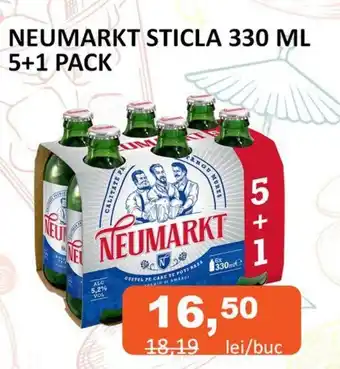 Unicarm NEUMARKT STICLA 330 ML 5+1 PACK Ofertă