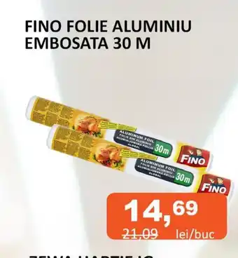 Unicarm FINO FOLIE ALUMINIU EMBOSATA 30 M Ofertă