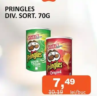 Unicarm PRINGLES DIV. SORT. 70G Ofertă