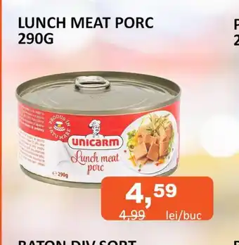 Unicarm LUNCH MEAT PORC Ofertă