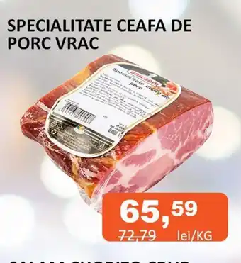 Unicarm SPECIALITATE CEAFA DE PORC VRAC Ofertă