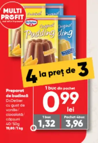 Preparat de budincă