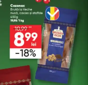 PROFI Cozonac Brutăria Veche nucă, cacao și stafide Ofertă