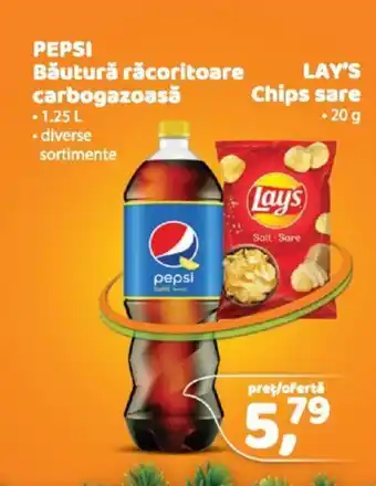 La Doi Pasi PEPSI Băutură răcoritoare carbogazoasă Ofertă