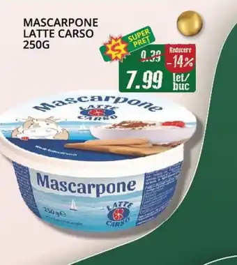 MASCARPONE LATTE CARSO 250G