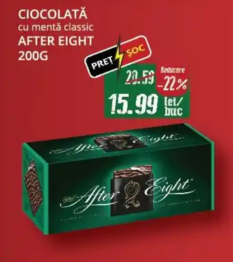 Diana Supermarket CIOCOLATĂ cu mentă classic AFTER EIGHT Ofertă
