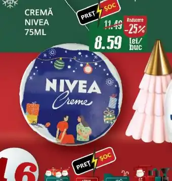 Diana Supermarket CREMĂ NIVEA 75ML Ofertă