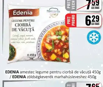 CBA EDENIA amestec legume pentru ciorbă de văcuţă 450g Ofertă