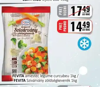 CBA FEVITA amestec legume curcubeu 1kg Ofertă