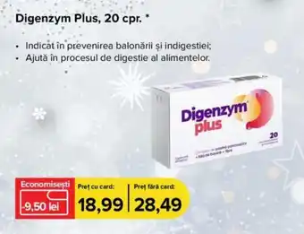 Digenzym Plus, 20 cpr.
