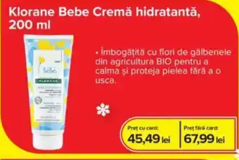 Dr.Max Klorane Bebe Cremă hidratantă, 200 ml Ofertă