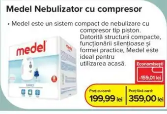 Dr.Max Medel Nebulizator cu compresor Ofertă
