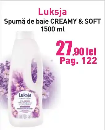 Spumă de baie CREAMY & SOFT 1500 ml