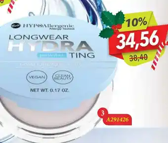 PUDRĂ HIDRATANTĂ HIPOALERGENICĂ