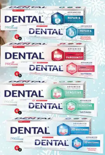 PASTĂ DE DINȚI "DENTAL PRO ADVANCED PROTECT"