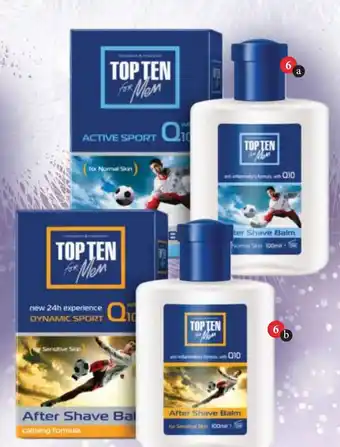 AFTER SHAVE BALSAM CU Q10 "TOP TEN"