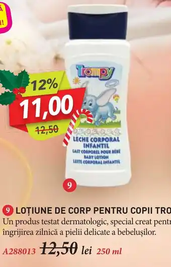 LOTIUNE DE CORP PENTRU COPII TROMPY