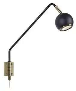 Markslöjd 106873 - aplică perete coco 1xgu10/35w/230v negru