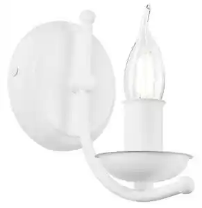 Lampă de perete lucy 1xe14/60w/230v albă