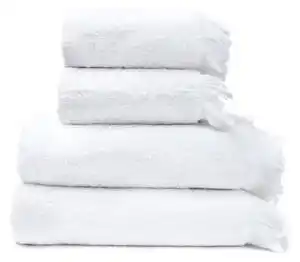 Set 4 prosoape din 100% bumbac bonami selection, 50 x 90 + 70 x 140 cm, alb