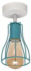 Lustră aplicată tube ii 1xe27/60w/230v turcoaz