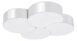 Favi Plafonieră circle 8xe27/60w/230v albă sollux sl.1053 Ofertă