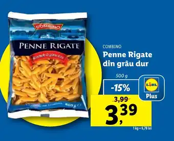 Lidl Penne Rigate din grâu dur Ofertă