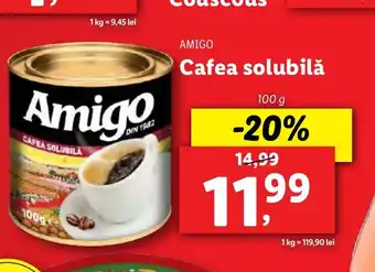 Lidl AMIGO Cafea solubilă Ofertă