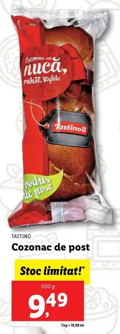 Lidl Cozonac de post Ofertă