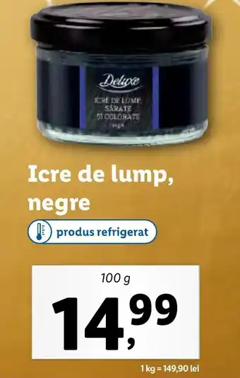 Lidl Icre de lump, negre Ofertă
