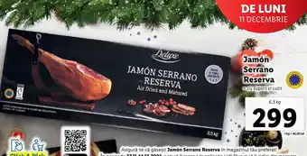 Jamón Serrano Reserva