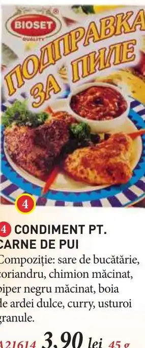 Infinity CONDIMENT PT. CARNE DE PUI Ofertă